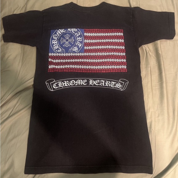 Chrome Hearts USA flag T-Shirt